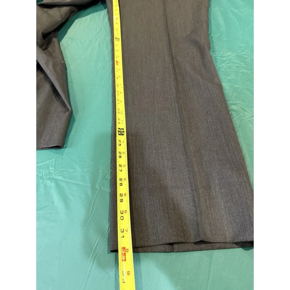 NWT Nordstrom JWN Mid Grey 100% Wool Dress‎ Pants 40W Traditional Fit
